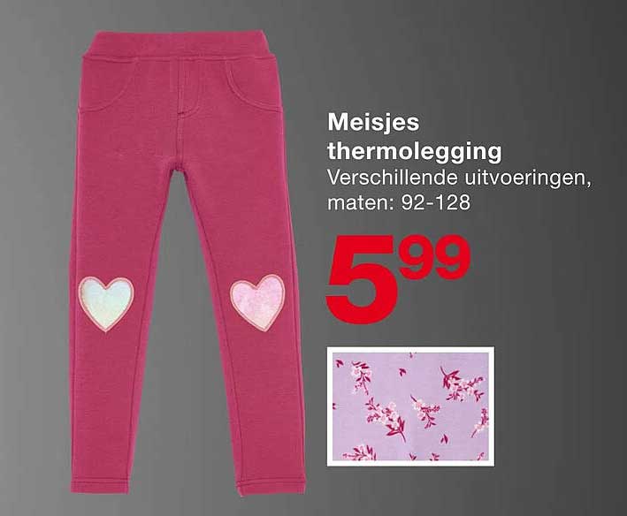 Meisjes thermolegging