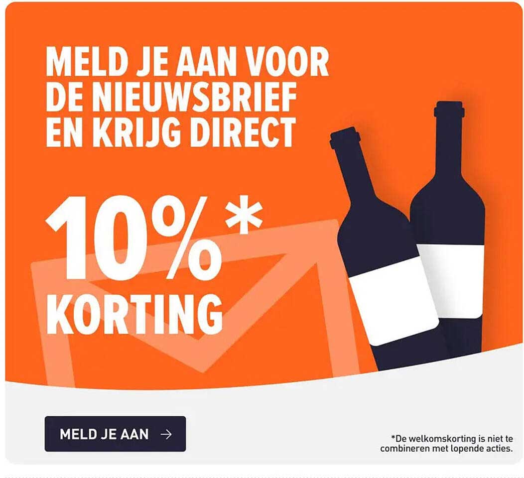 MELD JE AAN VOOR DE NIEUWSBRIEF EN KRIJG DIRECT 10% KORTING