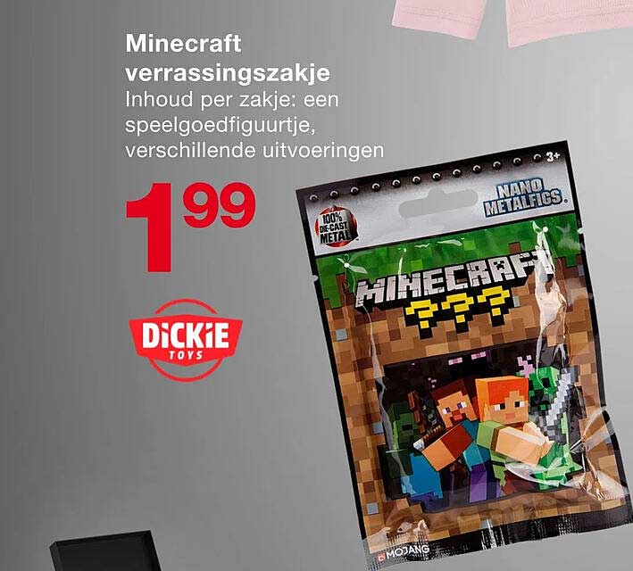 Minecraft verrassingszakje