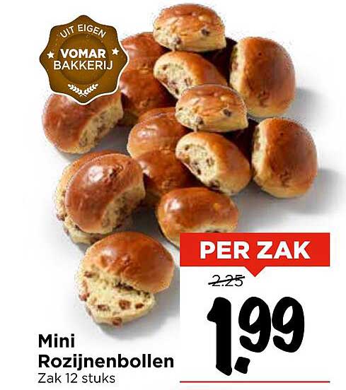 Mini Rozijnenbollen