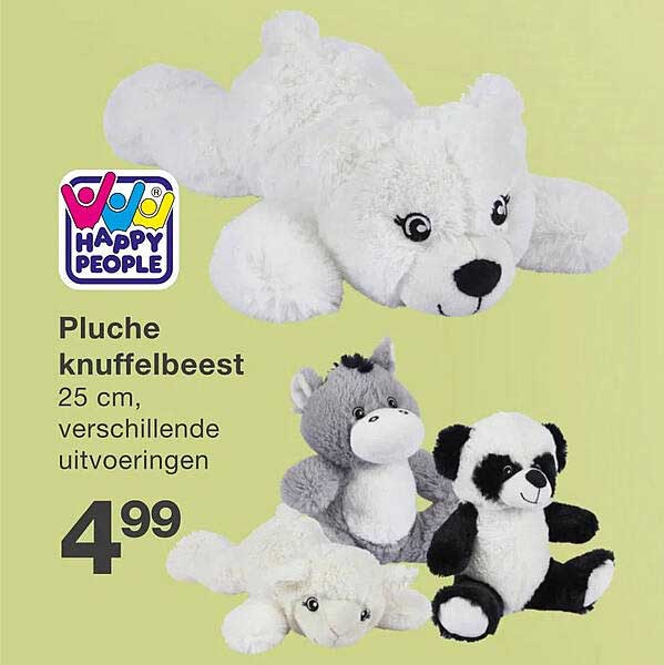 Pluche knuffelbeest