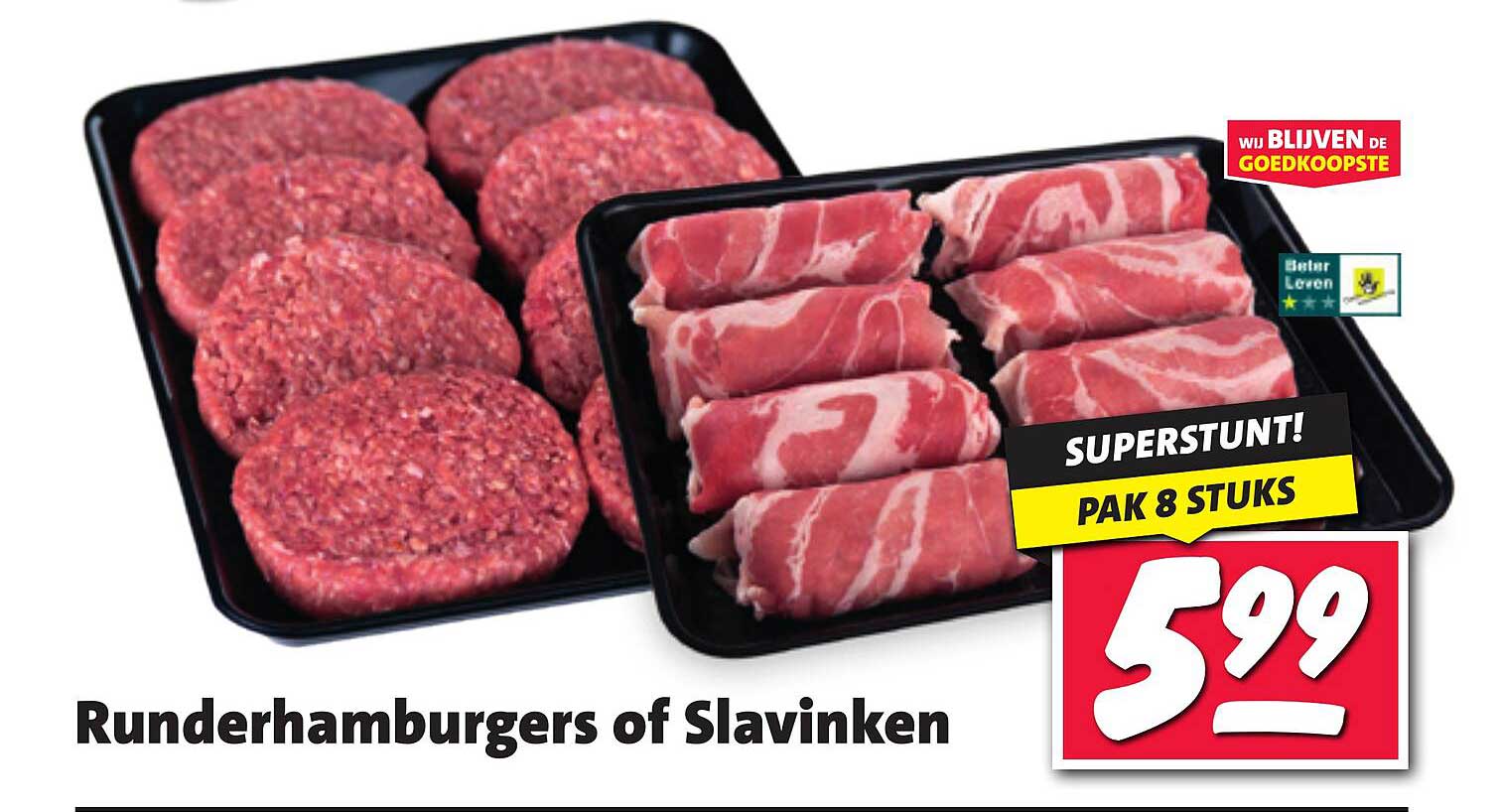 Runderhamburgers of Slavinken