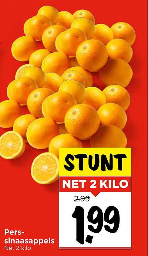 STUNT NET 2 KILO Perssinaasappels