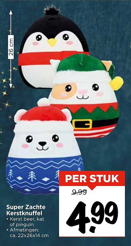 Super Zachte Kerstknuffel