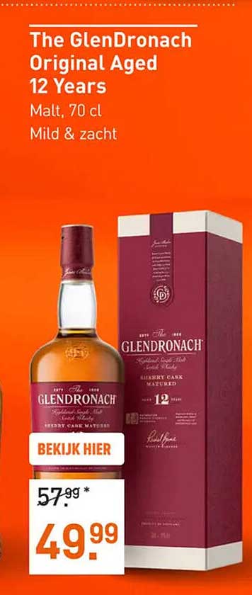 The GlenDronach Original Aged 12 Years