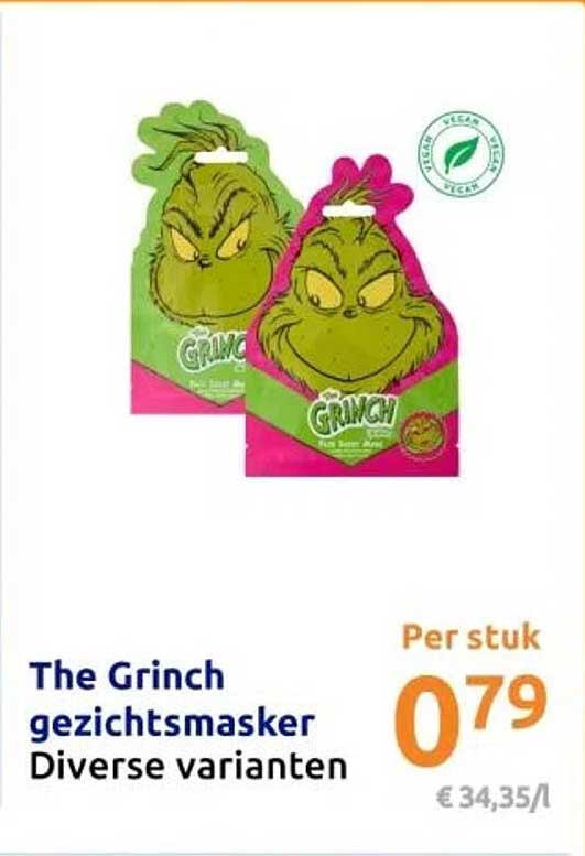 The Grinch gezichtsmasker