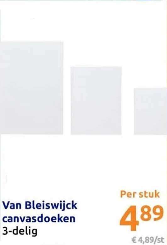 Van Bleiswijck canvasdoeken 3-delig