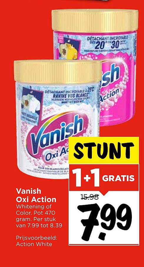 Vanish Oxi Action