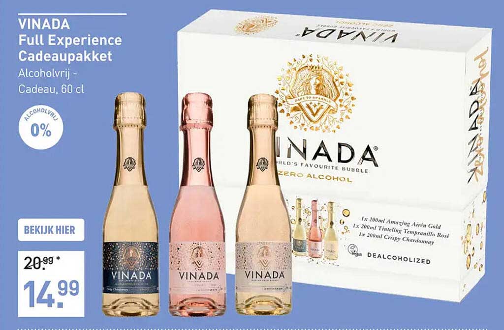 VINADA Full Experience Cadeaupakket