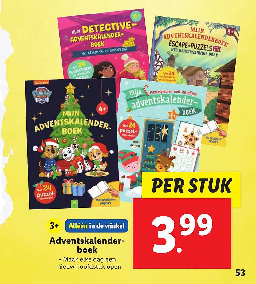 Adventskalender-boek