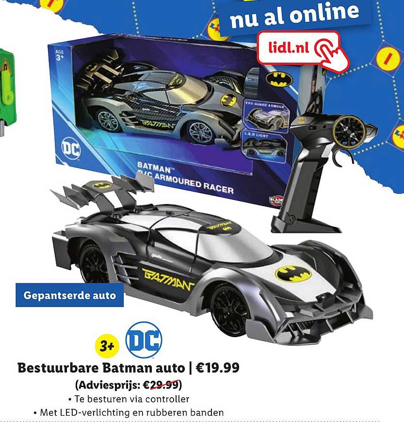 Bestuurbare Batman auto