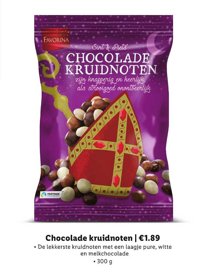 Chocolade kruidnoten