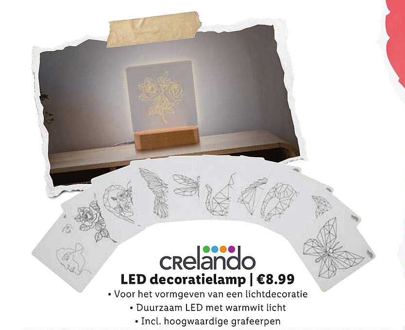 Crelando LED decoratielamp