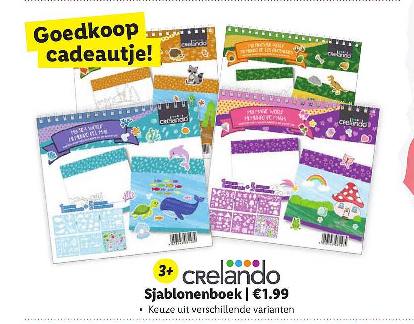 Crelando Sjablonenboek