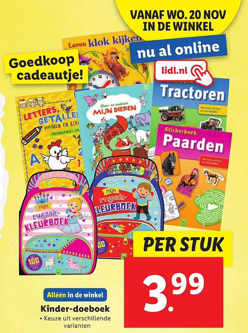 Kinder-doeboek