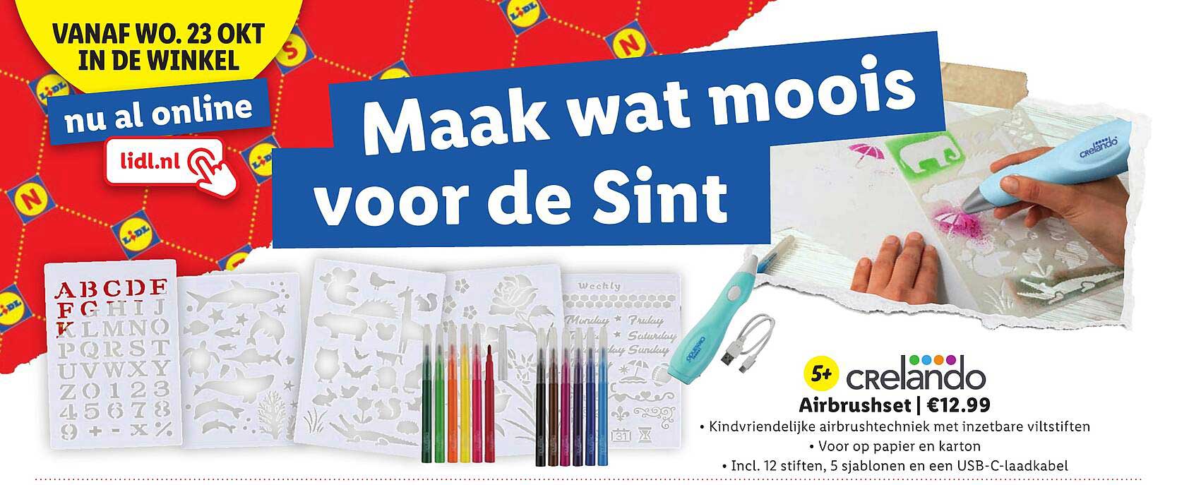 Maak wat moois voor de Sint