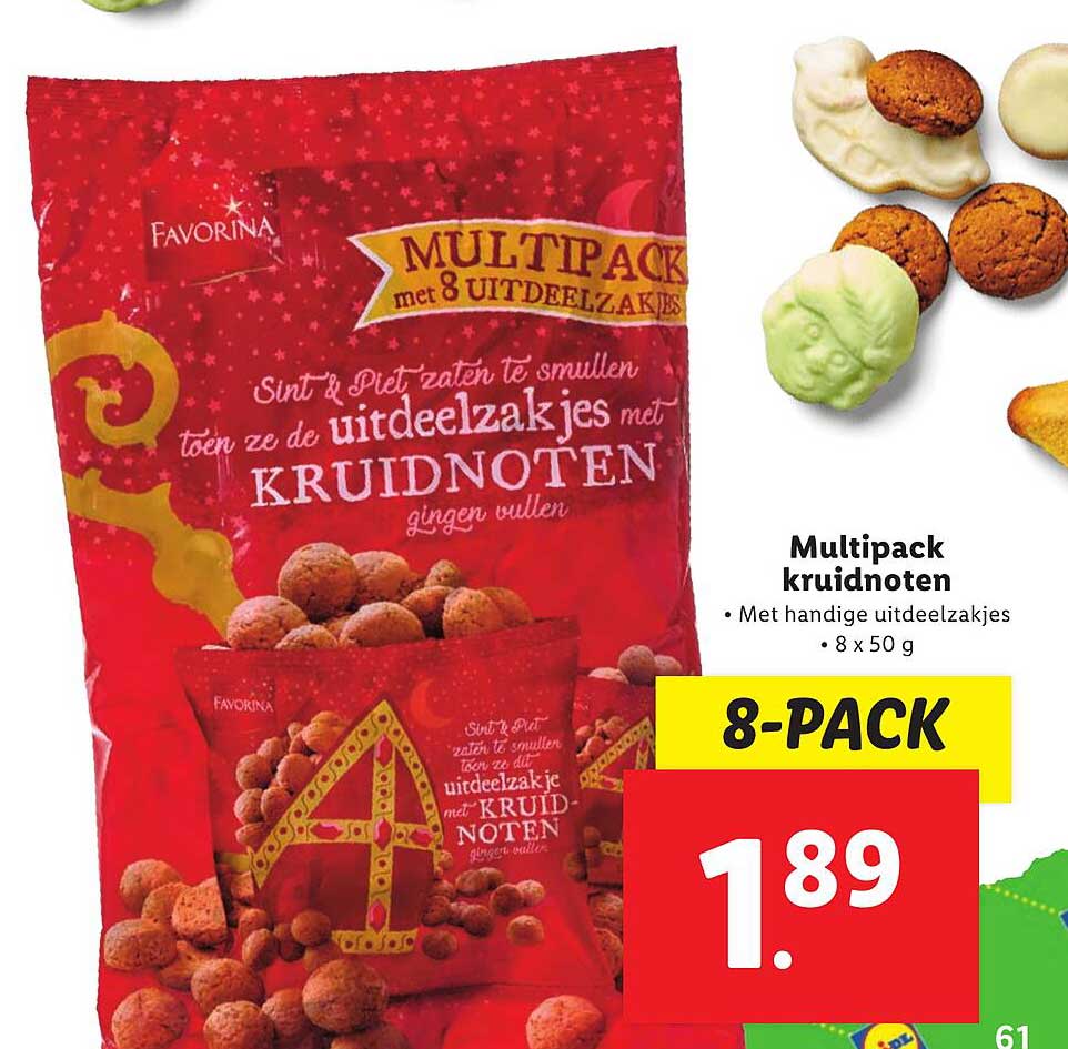 Multipack kruidnoten