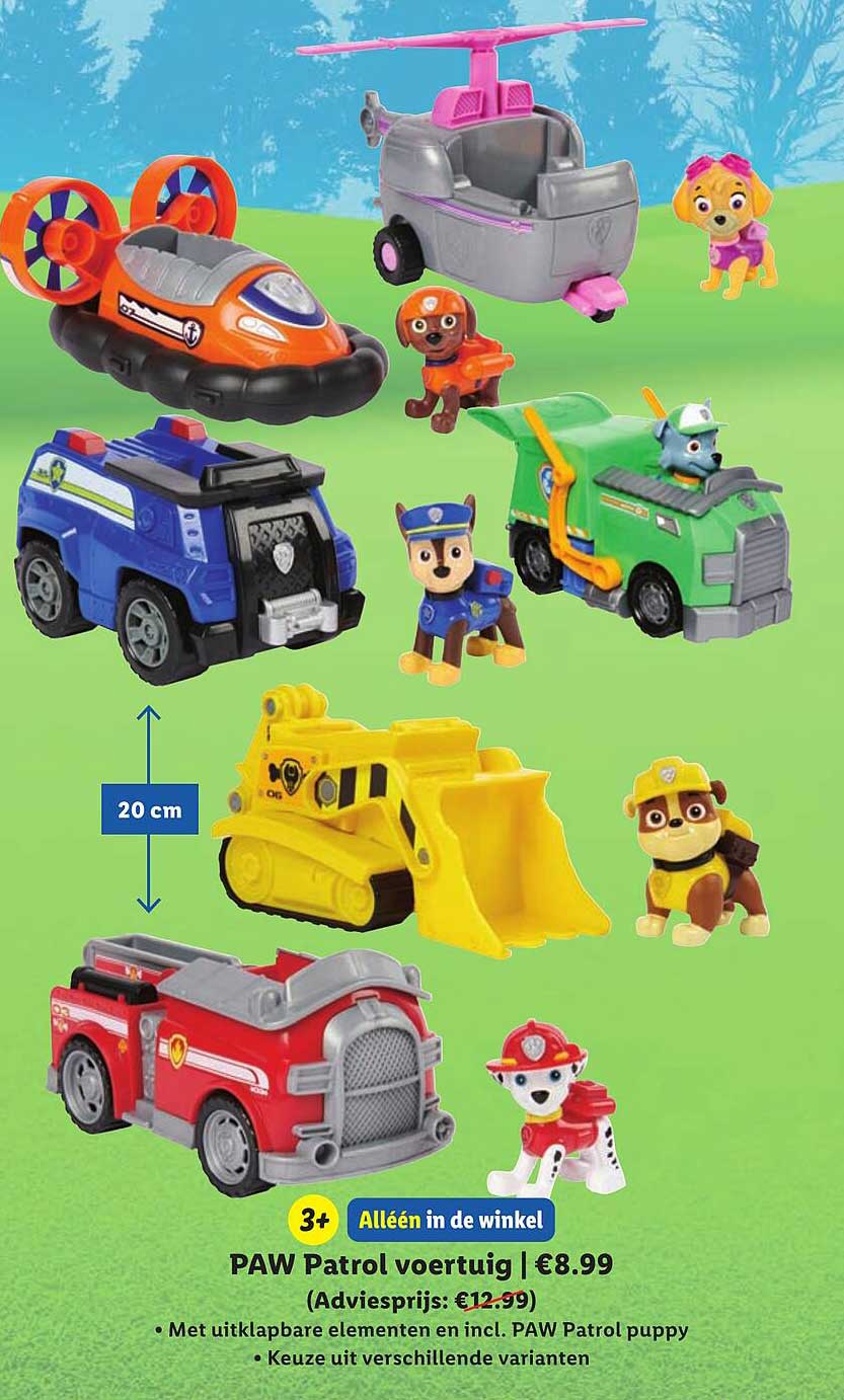 PAW Patrol voertuig