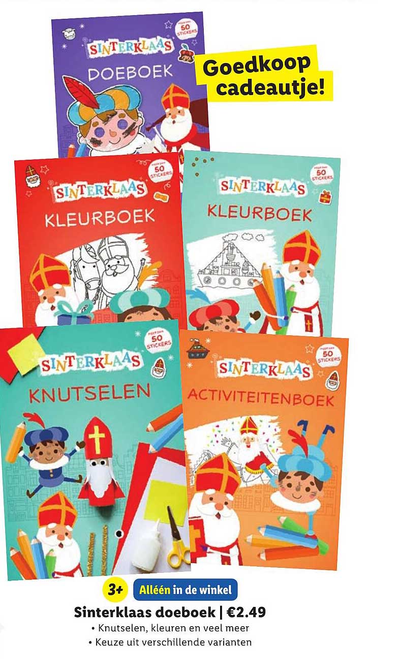 Sinterklaas doeboek