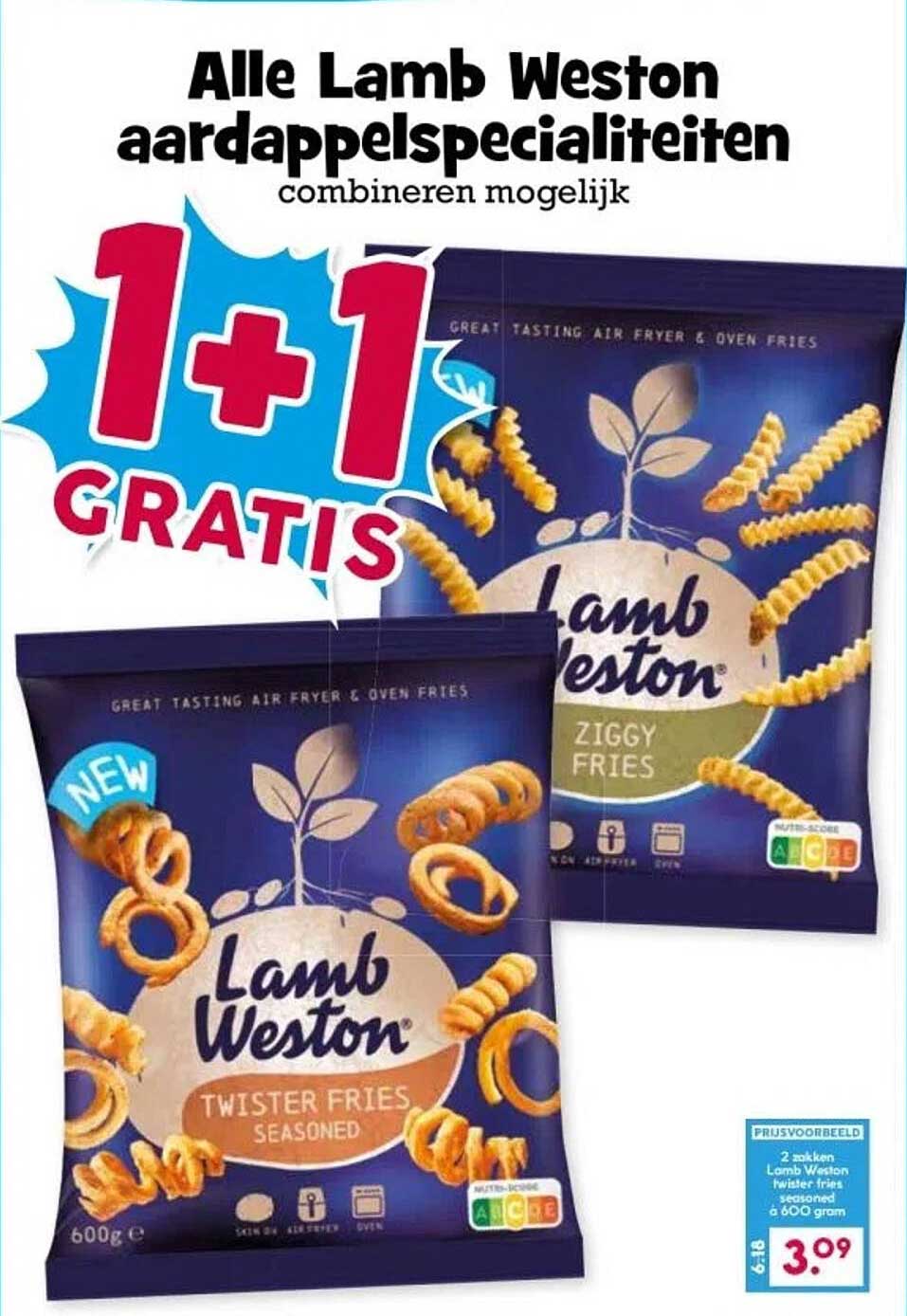 Alle Lamb Weston aardappelspecialiteiten