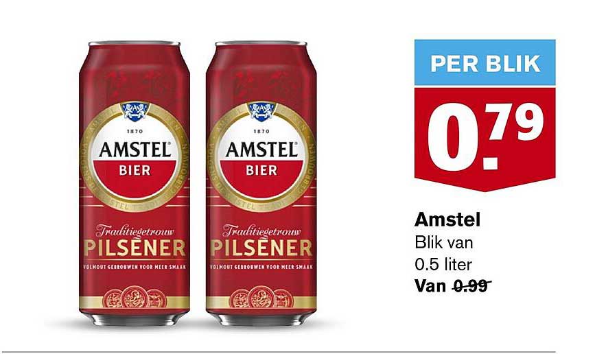 Amstel Bier Traditiegetrouw Pilsener