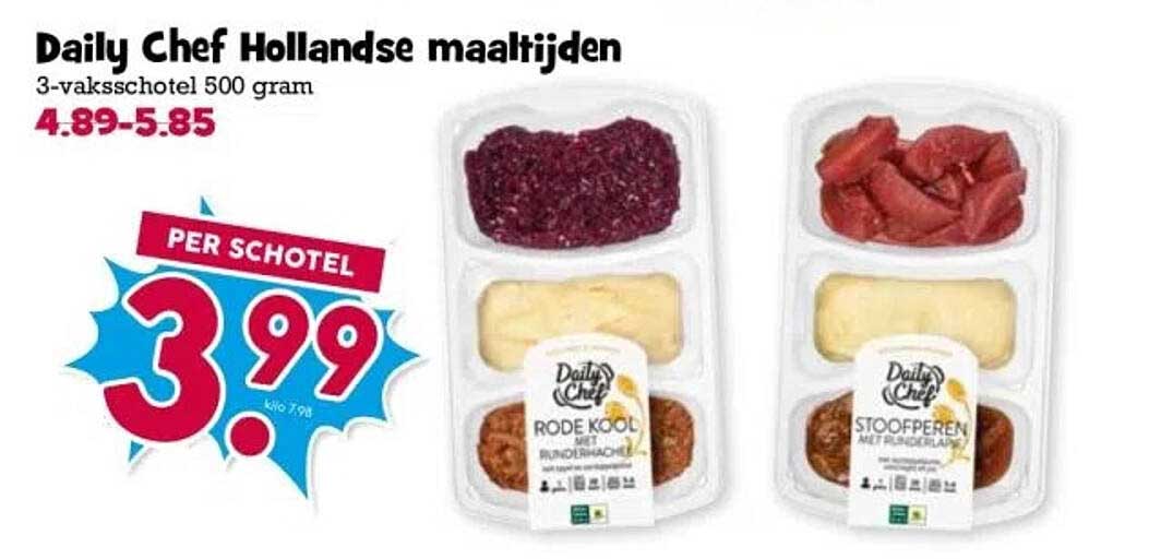 Daily Chef Hollandse maaltijden