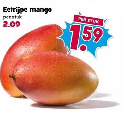 Eetrijpe mango