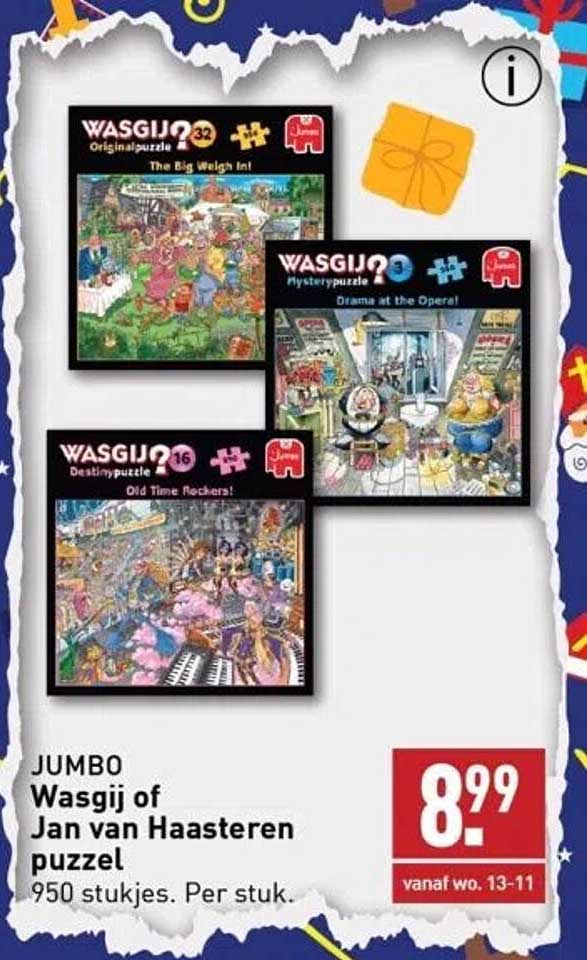 JUMBO Wasgij of Jan van Haasteren puzzel