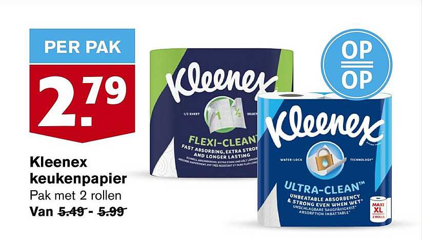 Kleenex keukenpapier