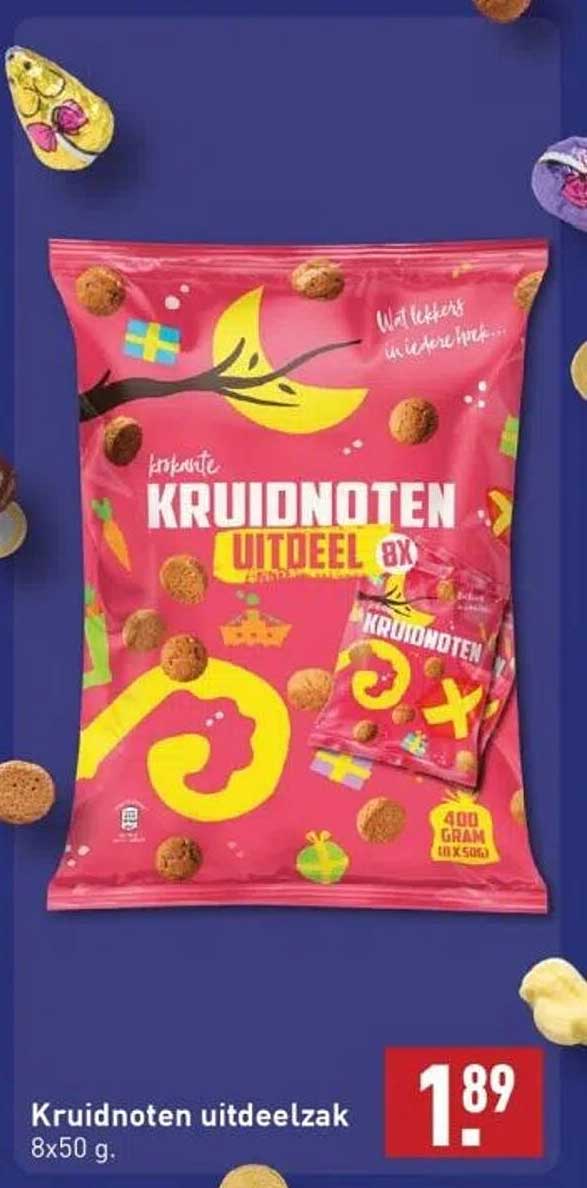 Kruidnoten uitdeelzak