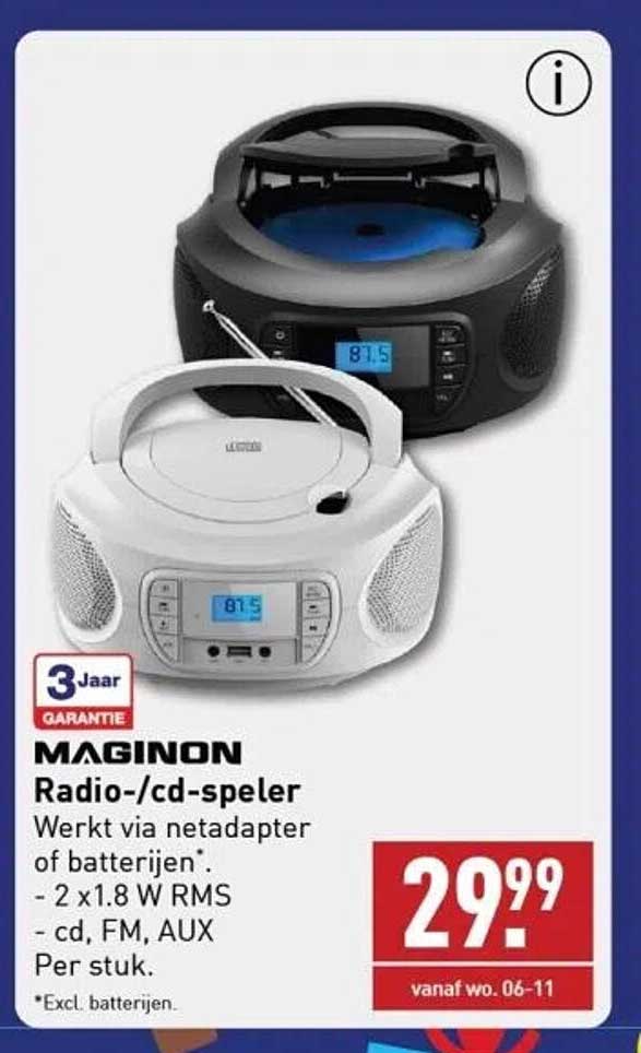 MAGINON Radio-/cd-speler