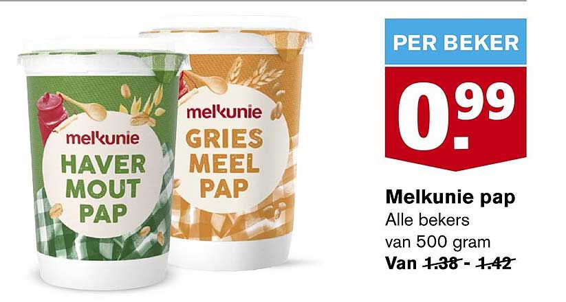 Melkunie pap