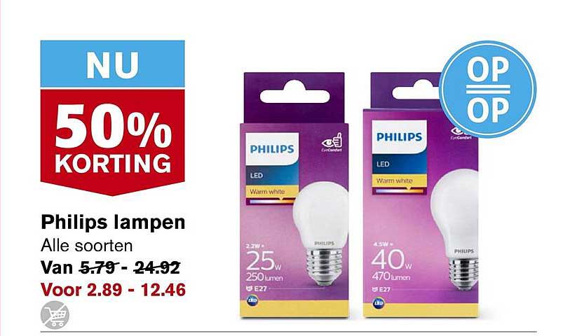 Philips lampen Alle soorten