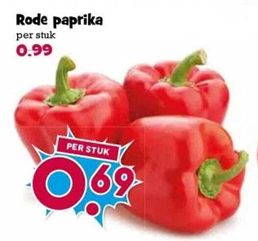 Rode paprika