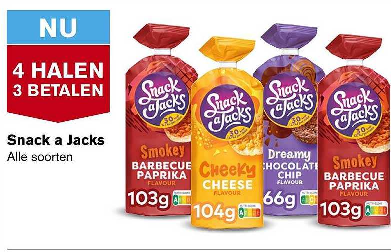 Snack a Jacks Alle soorten