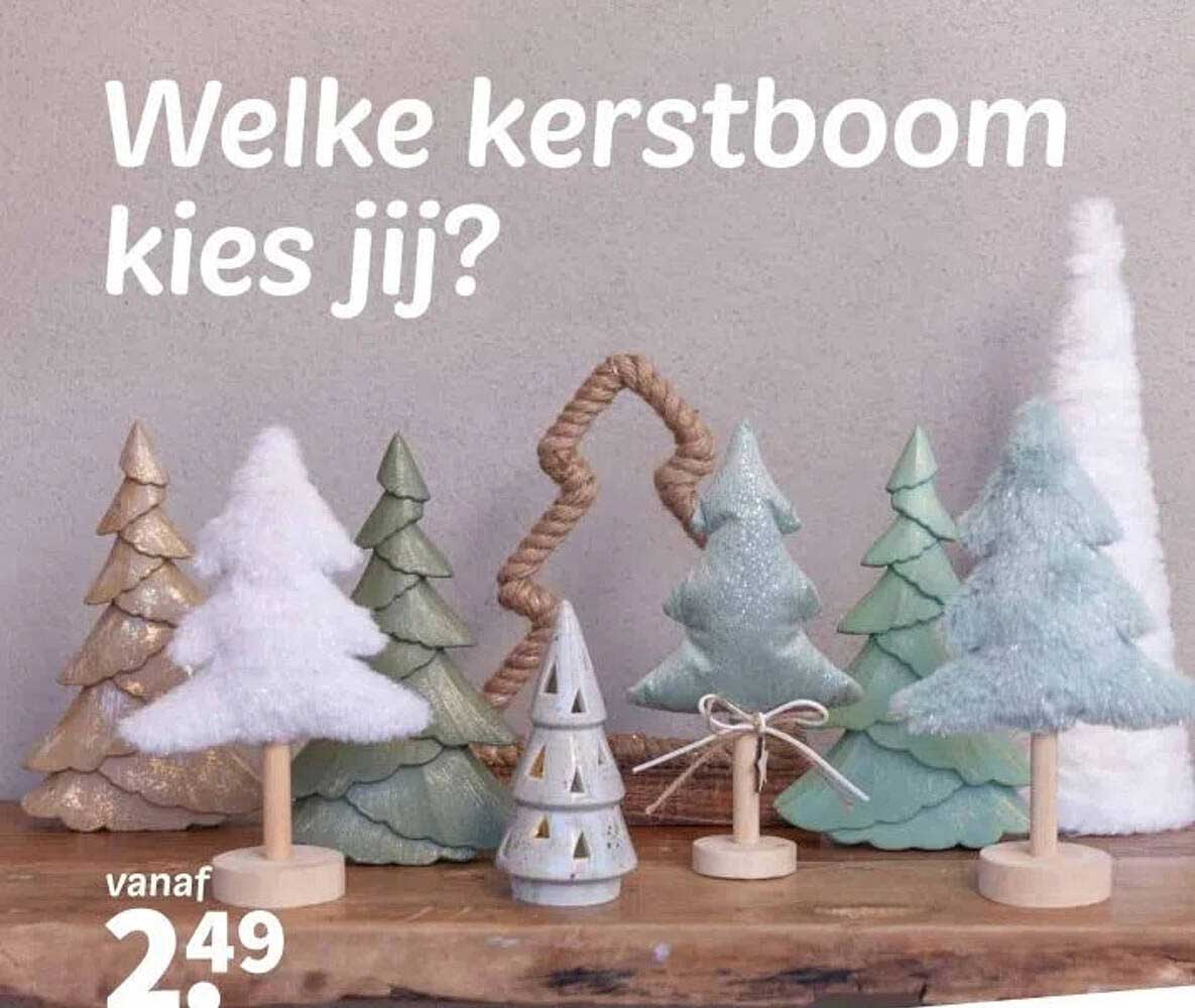 Welke kerstboom kies jij?