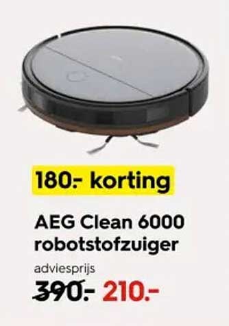 AEG Clean 6000 robotstofzuiger