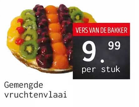 Gemengde vruchtenvlaai