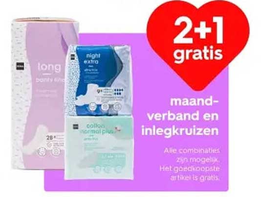 maandverband en inlegkruizen