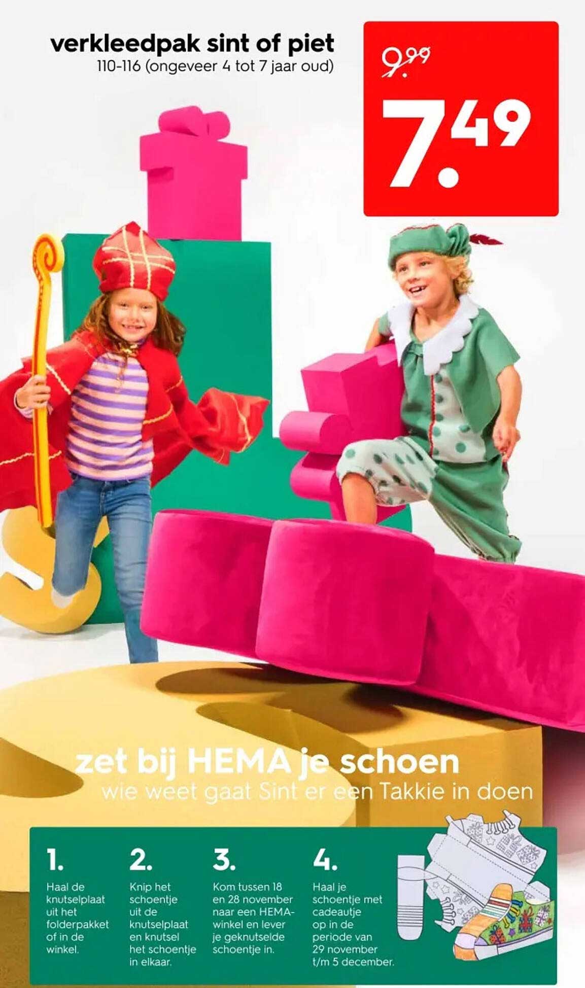 verkleedpak sint of piet