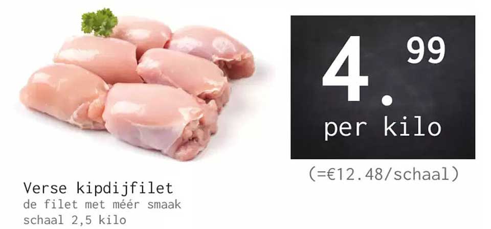 Verse kipdijfilet