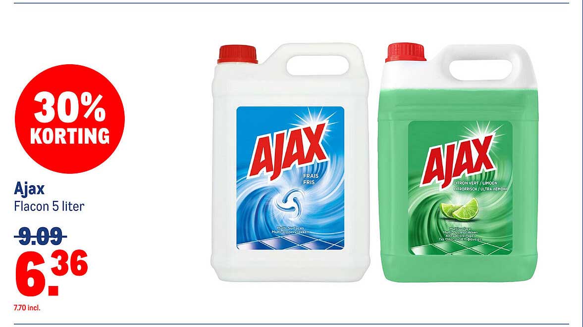 Ajax Flacon 5 liter