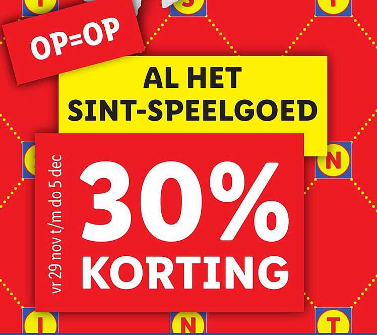 AL HET SINT-SPEELGOED