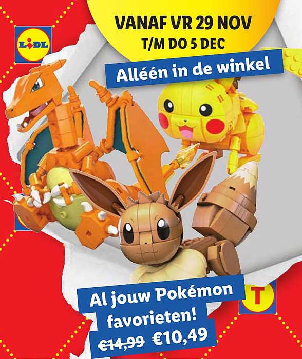 Al jouw Pokémon favorieten!