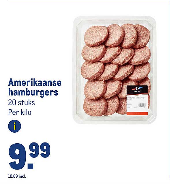 Amerikaanse hamburgers