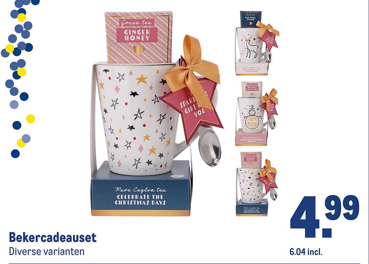 Bekercadeauset