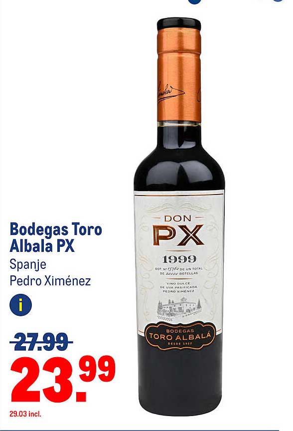 Bodegas Toro Albala PX