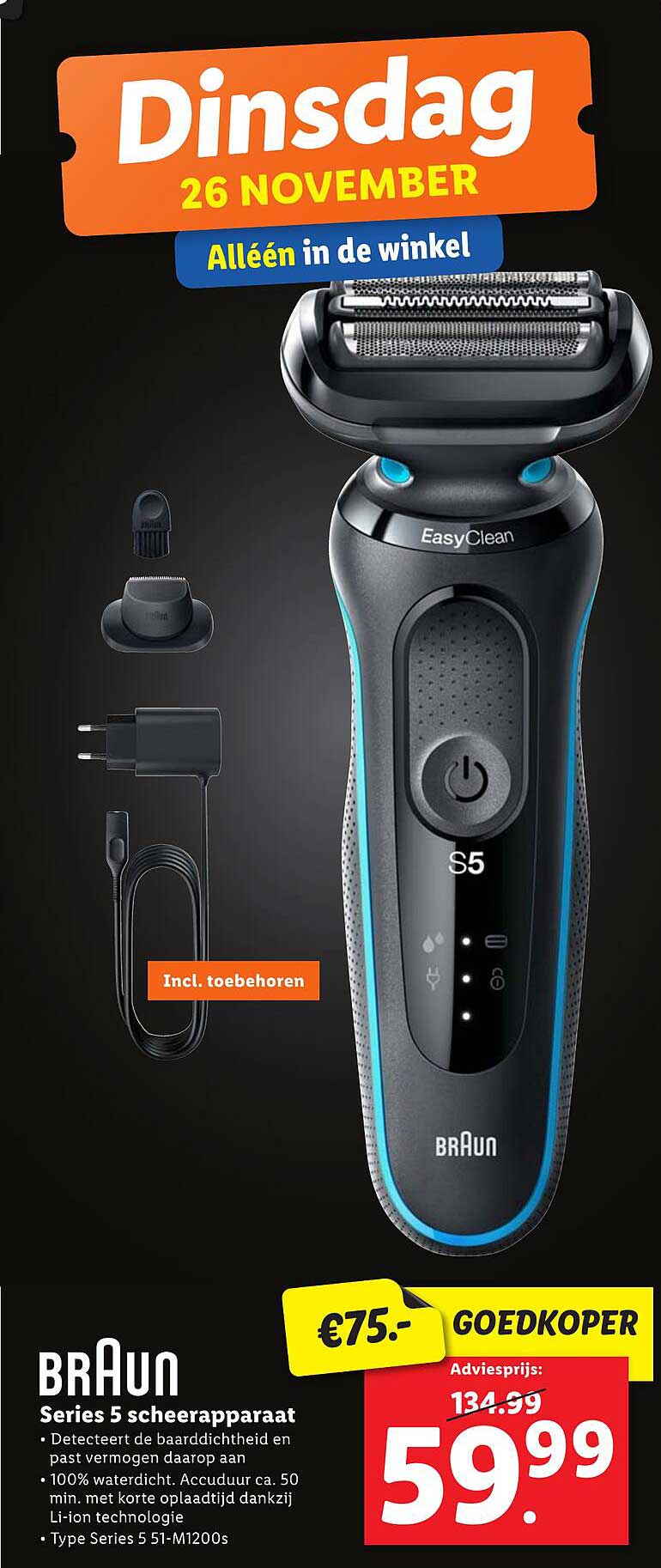 Braun Series 5 scheerapparaat