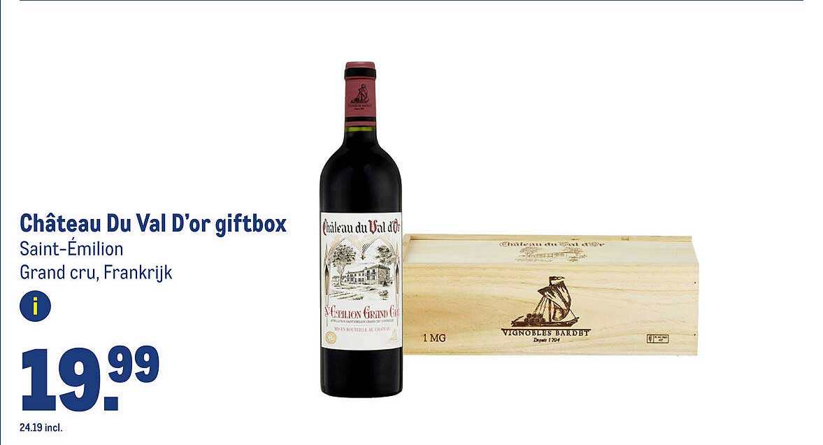 Château Du Val D'or giftbox