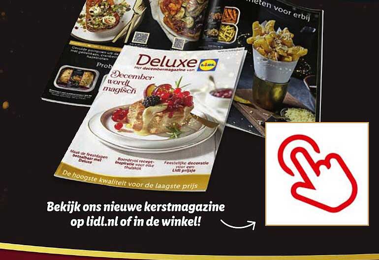 Deluxe Kerstmagazine van Lidl: December wordt magisch